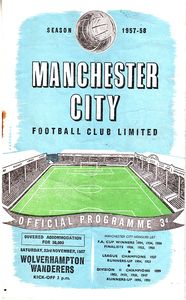 Manchester City v Wolves 1957/58